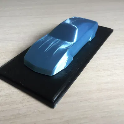 Mô Hình Silhouette Corvette C4 Tỷ Lệ 1/43