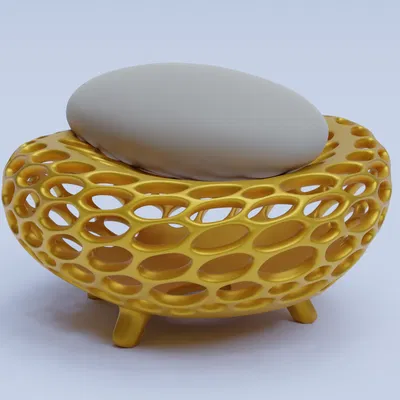 Dĩa Đựng Xà Bông Thiết Kế Voronoi