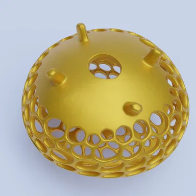 Dĩa Đựng Xà Bông Thiết Kế Voronoi