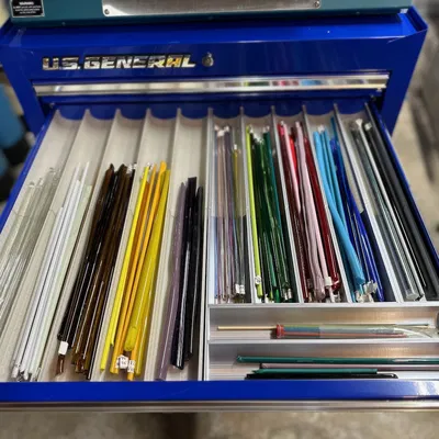 Khay Đựng Que Thủy Tinh