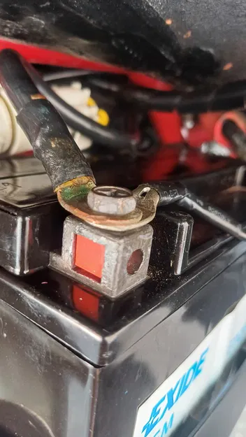 Bateria moto - Đai ốc bình ắc quy xe máy - Image 1