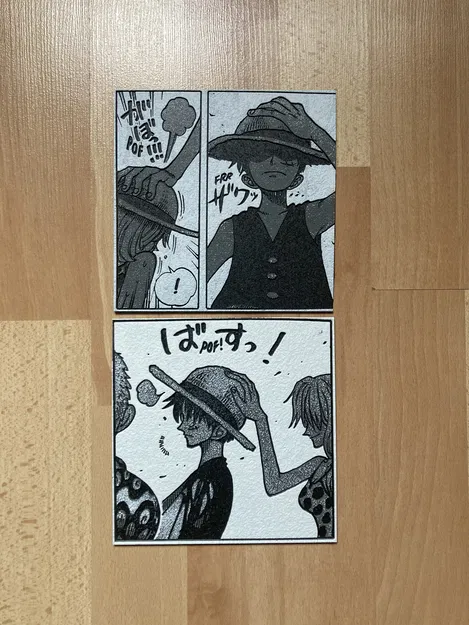 Nón Mũ Rơm Luffy x Nami ~ HueForge - Image 1