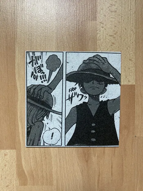 Nón Mũ Rơm Luffy x Nami ~ HueForge - Image 2