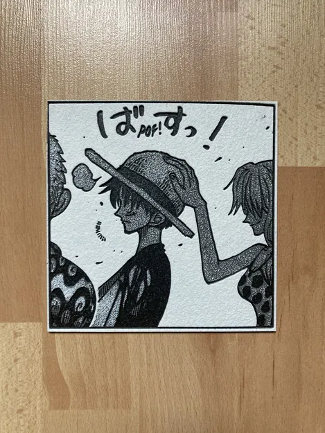 Nón Mũ Rơm Luffy x Nami ~ HueForge - Image 3