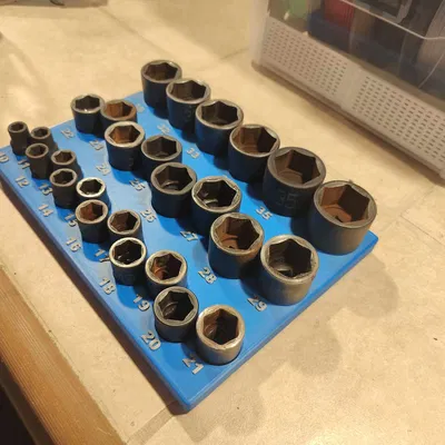 Hộp Đựng Ổ Cắm Matco ADV Gridfinity Nửa Inch