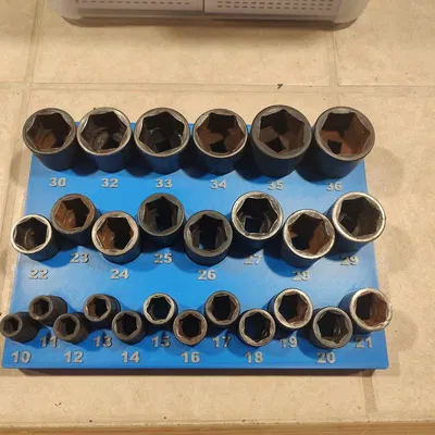 Hộp Đựng Ổ Cắm Matco ADV Gridfinity Nửa Inch