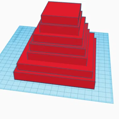 Mô hình Kim Tự Tháp 3D