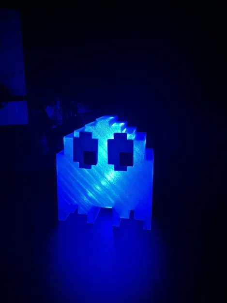 Đèn Ma Pac-Man Phong Cách Retro 3D - Image 4