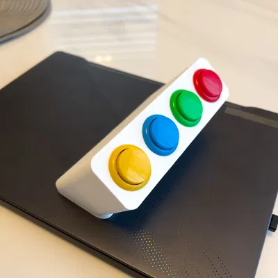 Bàn Phím Macro Nút Arcade 4 Nút