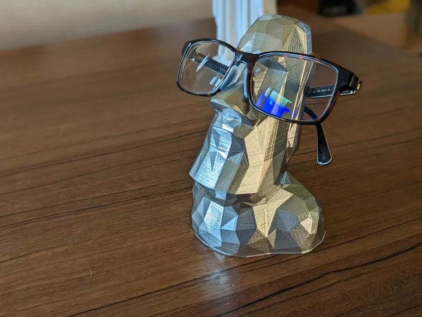 Đế Kính Moai Phiên Bản Low-Poly - Image 3