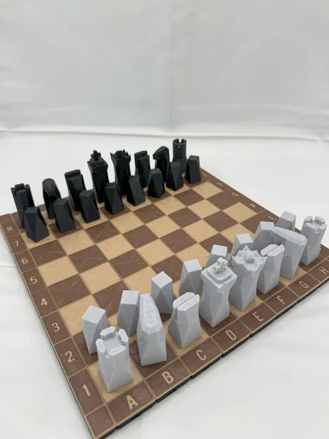 Bộ Cờ Vua Hiện Đại cho Tháp Xe MagnoWrap - Image 1