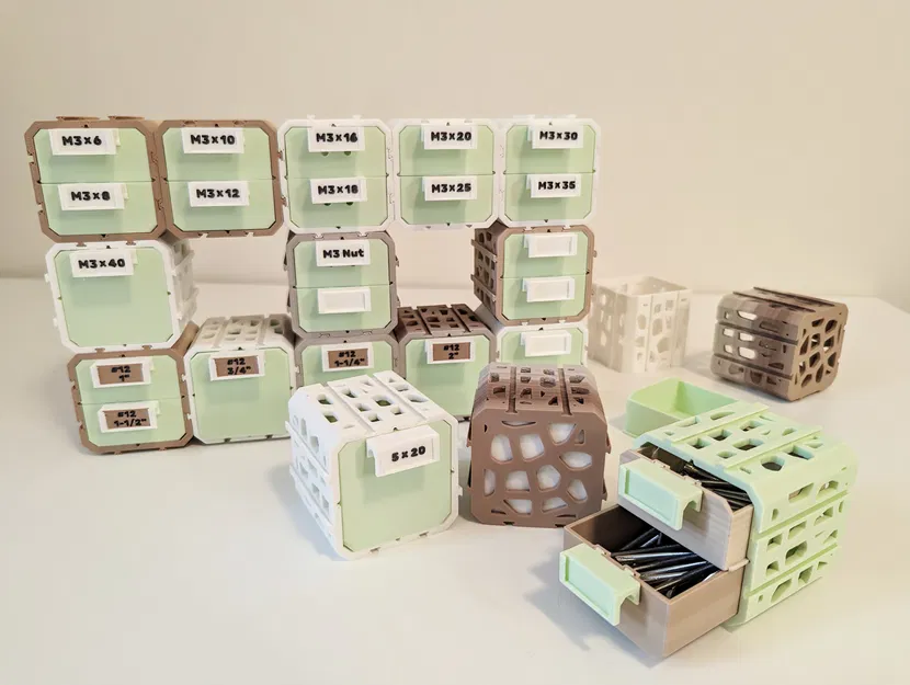 Hệ Thống Tổ Chức Module Họa Tiết Voronoi - Image 1