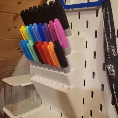 Giá Đựng Bút Sharpie Cho Tấm Pegboard Skadis