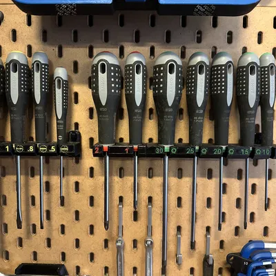 Giá Đỡ Tua Vít Torx Bahco Cho Bảng Ghim IKEA Skadis