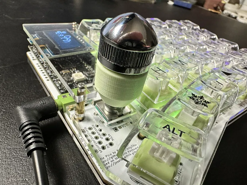 Cổ nối dài chiều cao cho núm xoay Encoder EC11 - Image 1