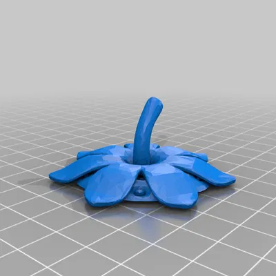 Mô Hình 3D Dâu Tây Voronoi Độc Đáo