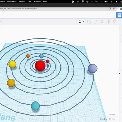 Mô hình Hệ Mặt Trời