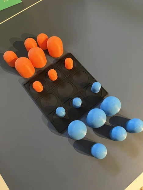 Cờ Ca-rô Tic Tac Toe Cho In 3D - Image 1