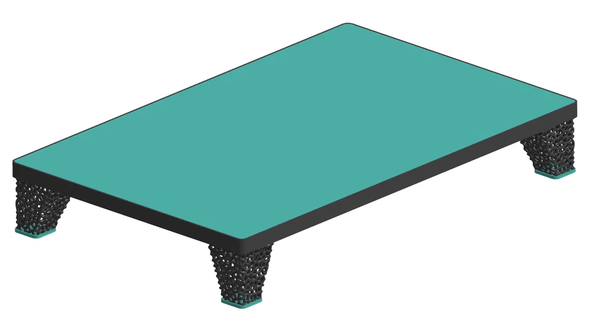 Chân bàn Bosch MUM4 kiểu Voronoi - Image 2