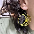 Bông Tai Mặt Trăng Voronoi - Thumbnail 1