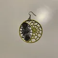 Bông Tai Mặt Trăng Voronoi - Thumbnail 2