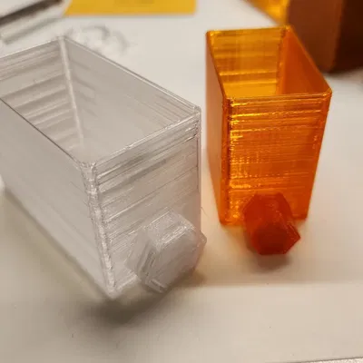 Hộp / Khay Honeycomb HSW Tùy chỉnh Parametric & Tùy chọn Nắp, Chèn EZ-H hoặc Chèn Nguyên bản không có Tab