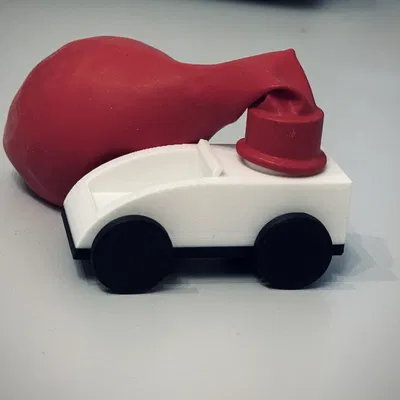 Xe Đồ Chơi Chạy Bằng Bong Bóng Cho Trẻ Em