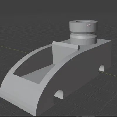 Xe Đồ Chơi Chạy Bằng Bóng Bay Cho Bé Có Môi Giữ Bóng