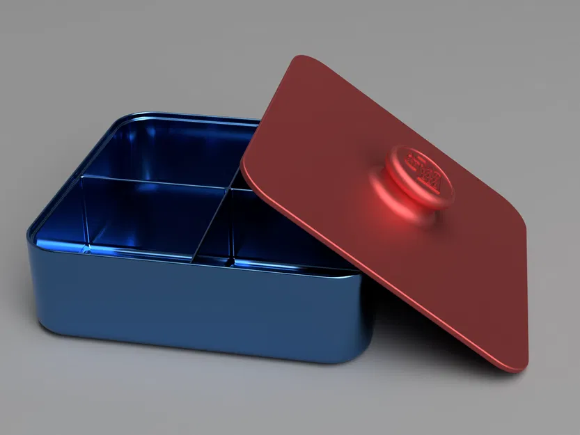 Hộp đựng bánh kẹo, hạt khô có nắp - Image 2