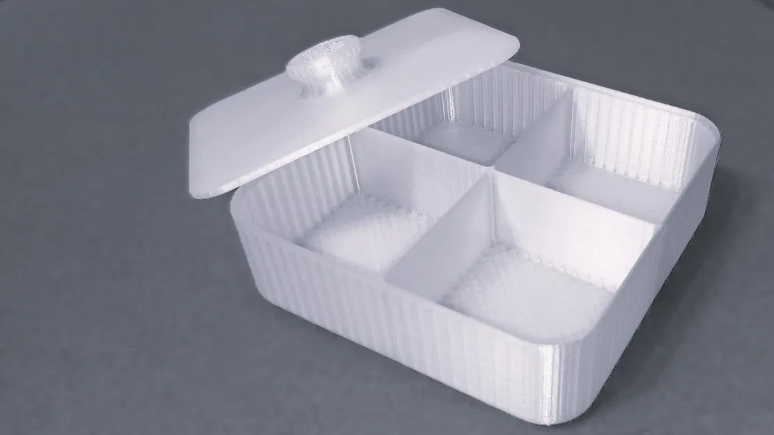 Hộp đựng bánh kẹo, hạt khô có nắp - Image 6