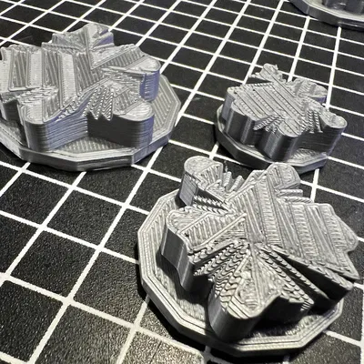 Đế Lót Ly Mô Hình Mẫu Đá Bị Hỏng