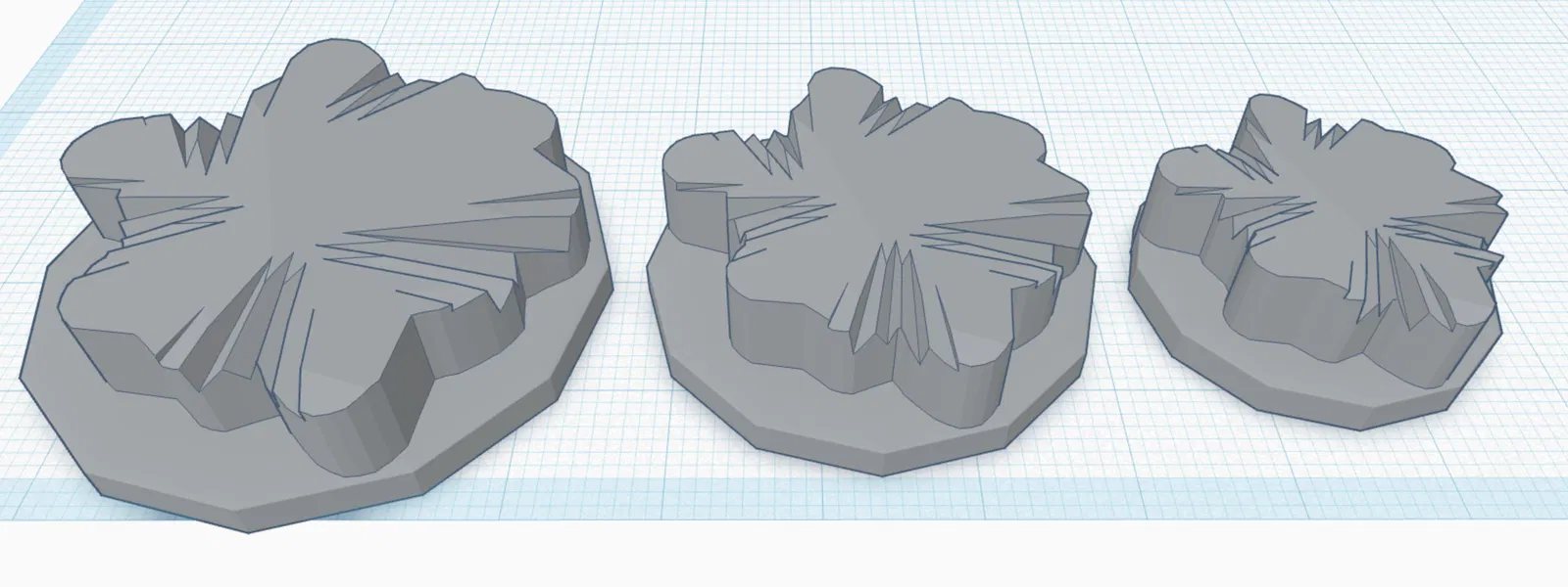 Đế Lót Ly Mô Hình Mẫu Đá Bị Hỏng - Image 2