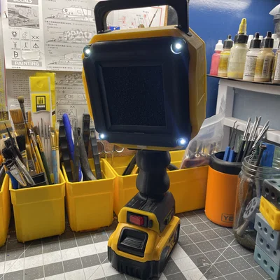 Máy Hút Khói Di Động Phong Cách Dewalt