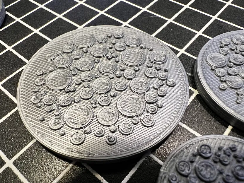 Khuôn Đế Miniature Họa tiết Tròn - Image 1