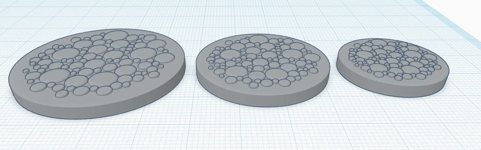 Khuôn Đế Miniature Họa tiết Tròn - Image 4