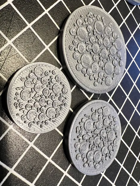 Khuôn Đế Miniature Họa tiết Tròn - Image 5