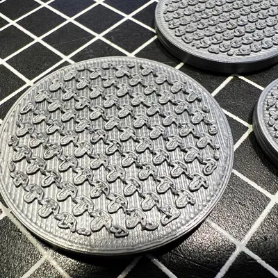 Đế Miniature Họa Tiết Ngôi Sao