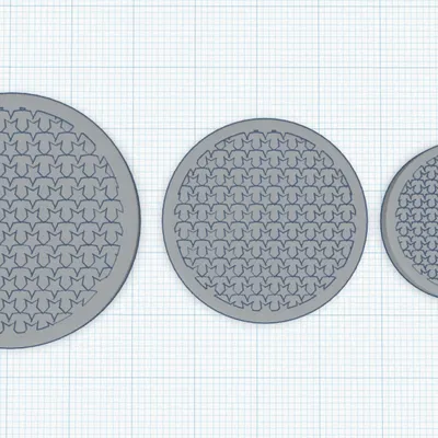 Đế Miniature Họa Tiết Ngôi Sao