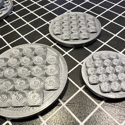 Đế Miniatures Họa Tiết Xúc Xắc