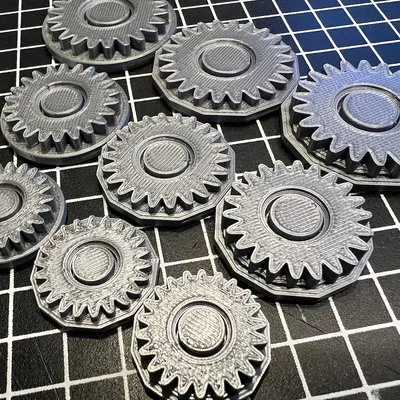 Đế Lót Giày Miniature Nhiều Bánh Răng