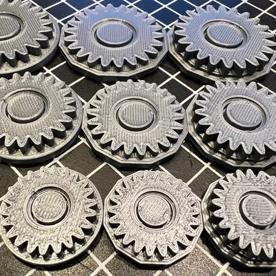 Đế Lót Giày Miniature Nhiều Bánh Răng