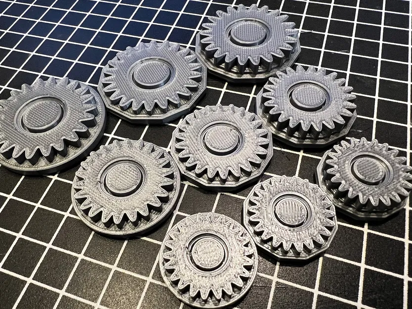 Đế Lót Giày Miniature Nhiều Bánh Răng - Image 4