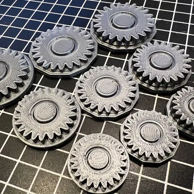 Đế Lót Giày Miniature Nhiều Bánh Răng