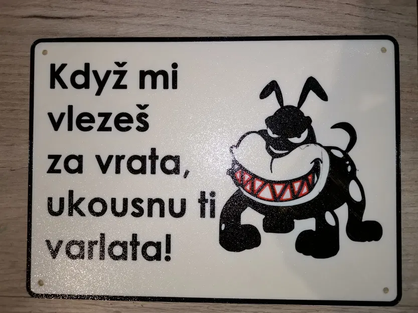 Cedulka - Biển vui cho cổng - Image 1