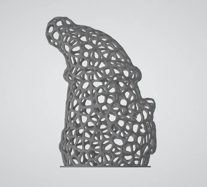 Ông Già Noel - Matryoshka - Voronoi - Image 4