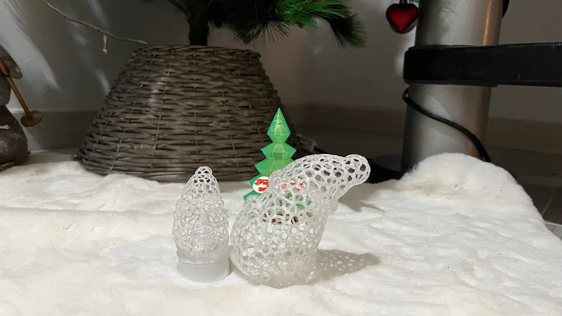Ông Già Noel - Matryoshka - Voronoi - Image 7