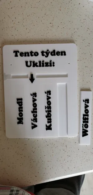 Bảng Tên Dịch Vụ Dọn Dẹp Hàng Tuần - Image 1