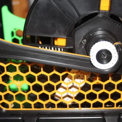 Bánh xe in cho trục cuộn tự động im lặng cho MMU