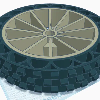 Bánh Xe Thay Thế Cho Worx Landroid