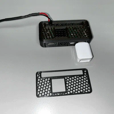 Nắp Hộp PiZero Có Lỗ Tản Nhiệt CPU